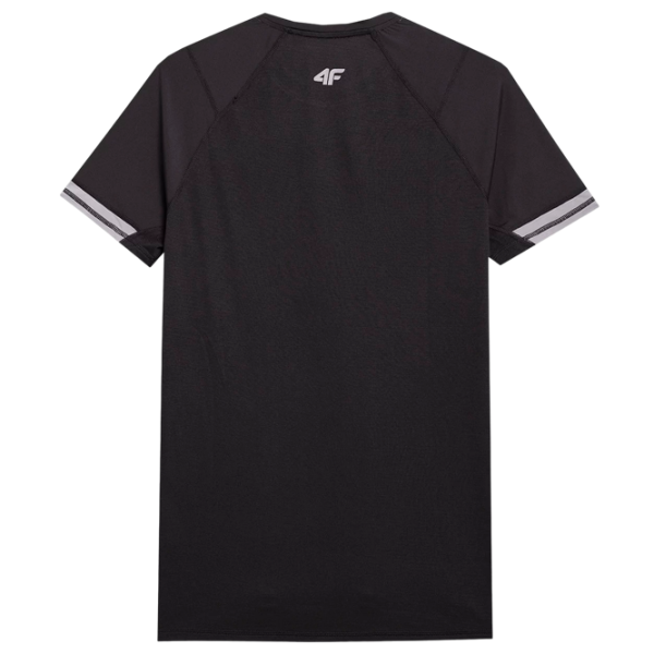 Tricou pentru bărbați 4F 4FSS23TFTSM159-20S 88% poliamida, 12% elastan/ Black photo 2