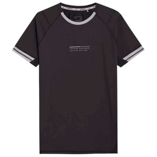 Tricou pentru bărbați 4F 4FSS23TFTSM159-20S 88% poliamida, 12% elastan/ Black photo 6