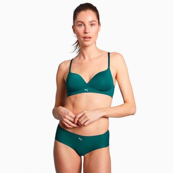 Chiloți pentru femei Puma Seamless XL/ Green/ Hipster photo 3