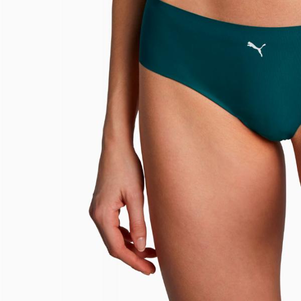 Chiloți pentru femei Puma Seamless XL/ Green/ Hipster photo 5