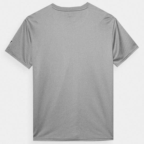 Tricou pentru bărbați 4F 4FSS23TFTSM200-24S 100% poliester/ Gray photo 2