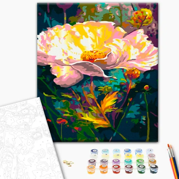 Картина по номерам BrushMe Сказочный цветок 50 x 40 см/ Вертикальная photo 2