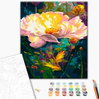 Картина по номерам BrushMe Сказочный цветок 50 x 40 см/ Вертикальная photo 2