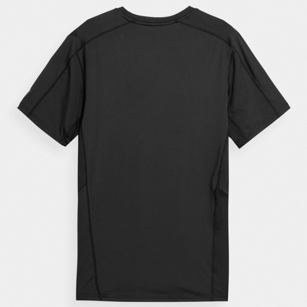 Tricou pentru bărbați 4F 4FSS23TFTSM404-20S 88% poliester, 12% elastan/ Black photo 6