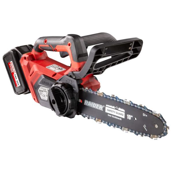 Fierăstrău cu lanţ Raider RDI-BCCS32 cu acumulator/ Red photo 2