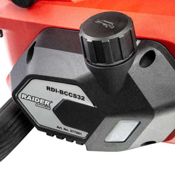 Fierăstrău cu lanţ Raider RDI-BCCS32 cu acumulator/ Red photo 5