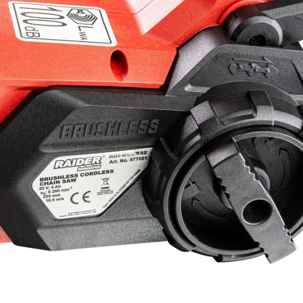 Fierăstrău cu lanţ Raider RDI-BCCS32 cu acumulator/ Red photo 6