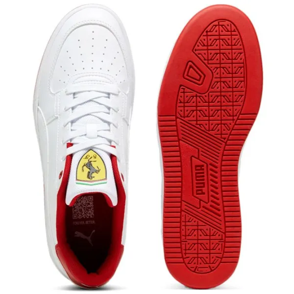 Ghete pentru bărbați Puma Ferrari Caven 44.5 / White photo 4