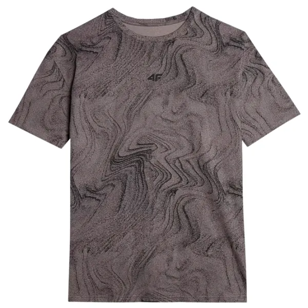 Tricou pentru bărbați 4F 4FRAW23TTSHM1520-81A 100% bumbac/ Brown photo 5