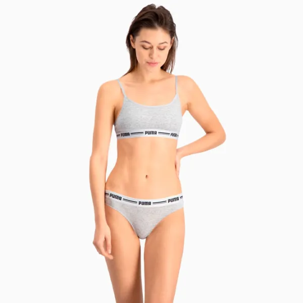 Chiloți pentru femei Puma String 2P Pack L/ Gray/ Tanga photo 3