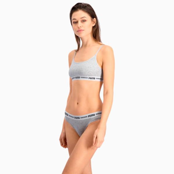 Chiloți pentru femei Puma String 2P Pack L/ Gray/ Tanga photo 4