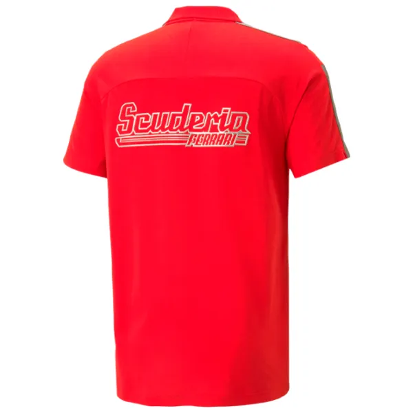 Tricou polo pentru bărbați Puma Ferrari Race Mt7 Red photo 2