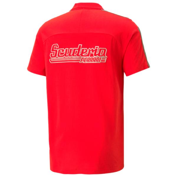 Tricou polo pentru bărbați Puma Ferrari Race Mt7 Red photo 2