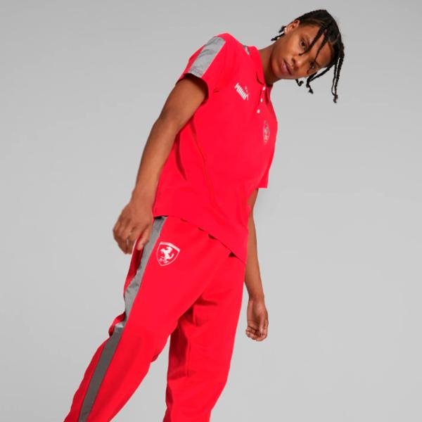 Tricou polo pentru bărbați Puma Ferrari Race Mt7 Red photo 5