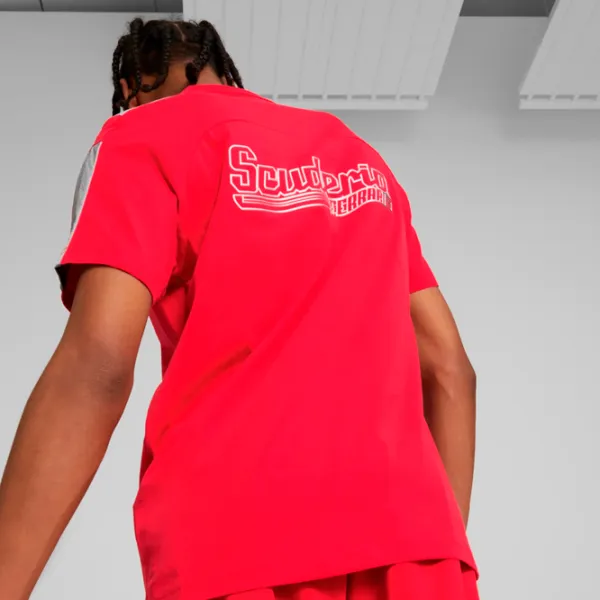 Tricou polo pentru bărbați Puma Ferrari Race Mt7 Red photo 7