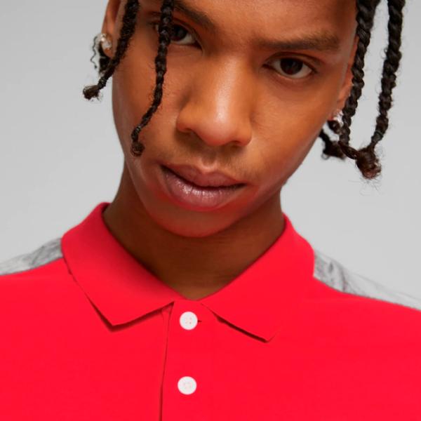 Футболка поло для мужчин Puma Ferrari Race Mt7 Красный photo 3 Футболка поло для мужчин Puma Ferrari Race Mt7 Красный photo 3