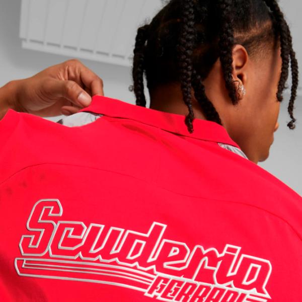 Футболка поло для мужчин Puma Ferrari Race Mt7 Красный photo 6 Футболка поло для мужчин Puma Ferrari Race Mt7 Красный photo 6