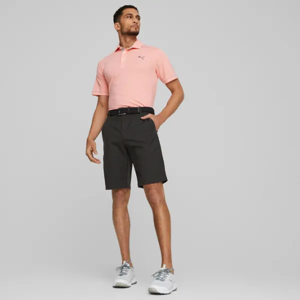 Tricou polo pentru bărbați Puma Cloudspun Haystack Pink photo 5