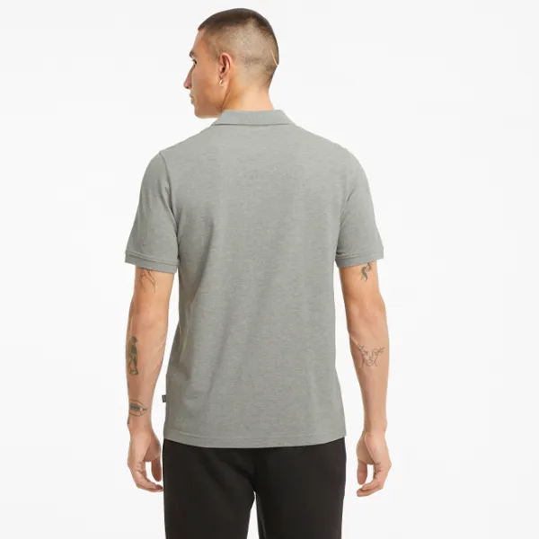Футболка поло для мужчин Puma ESS Pique Medium Серый photo 4 Футболка поло для мужчин Puma ESS Pique Medium Серый photo 4