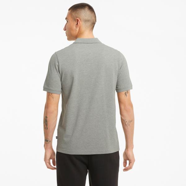 Футболка поло для мужчин Puma ESS Pique Medium Серый photo 4 Футболка поло для мужчин Puma ESS Pique Medium Серый photo 4