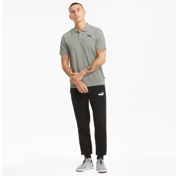 Футболка поло для мужчин Puma ESS Pique Medium Серый photo 5 Футболка поло для мужчин Puma ESS Pique Medium Серый photo 5