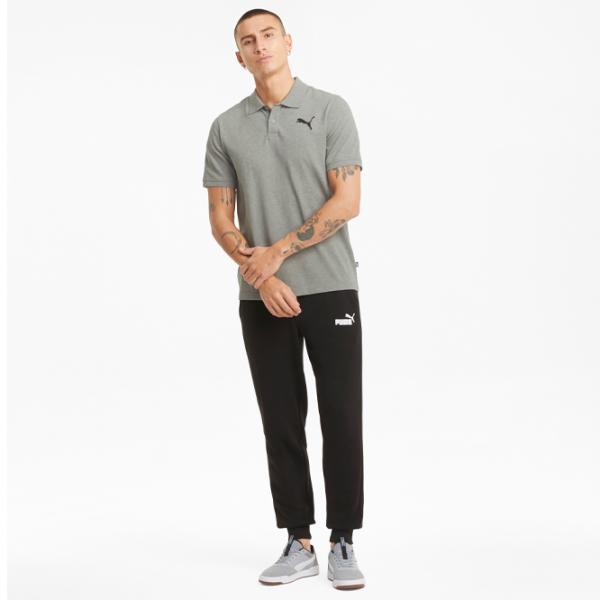 Футболка поло для мужчин Puma ESS Pique Medium Серый photo 5 Футболка поло для мужчин Puma ESS Pique Medium Серый photo 5