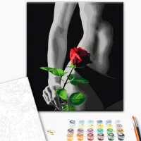 Картина по номерам BrushMe Элегантный акцент 50 x 40 см/ Вертикальная photo 2