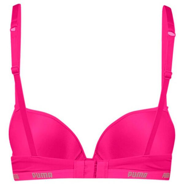 Sutien pentru femei Puma Pushup Bra 1Hang 75B/ Pink/ Bra photo 2