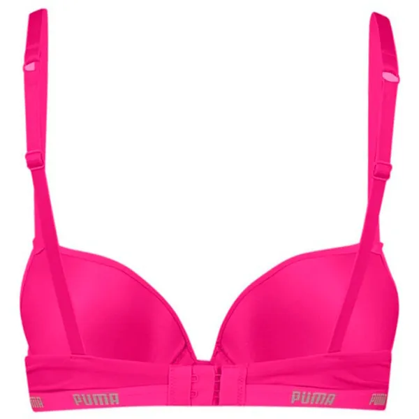 Sutien pentru femei Puma Pushup Bra 1Hang 85B/ Pink/ Bra photo 2
