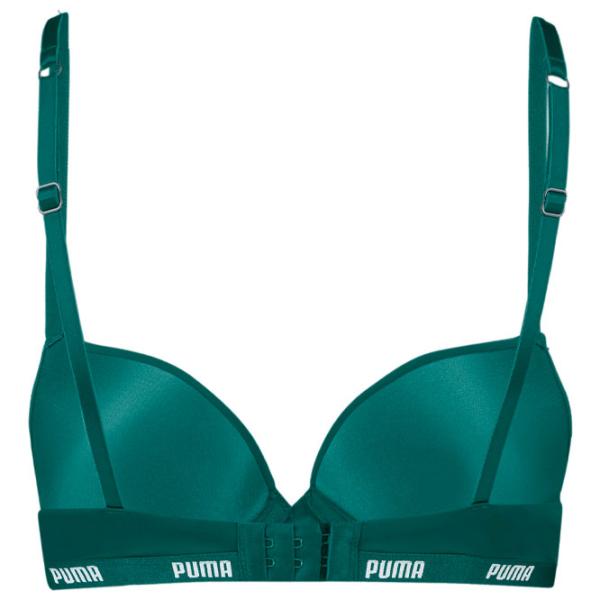 Sutien pentru femei Puma Pushup Bra 1Hang 80D/ Green/ Bra photo 4