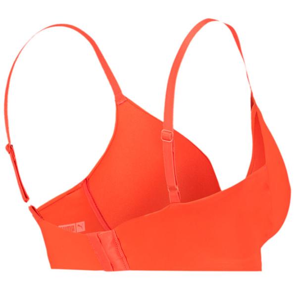 Sutien pentru femei Puma Soft Padded 70B/ Orange/ Bra photo 3