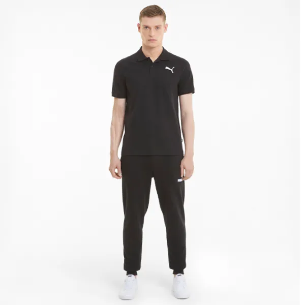 Футболка поло для мужчин Puma ESS Pique Черный photo 3