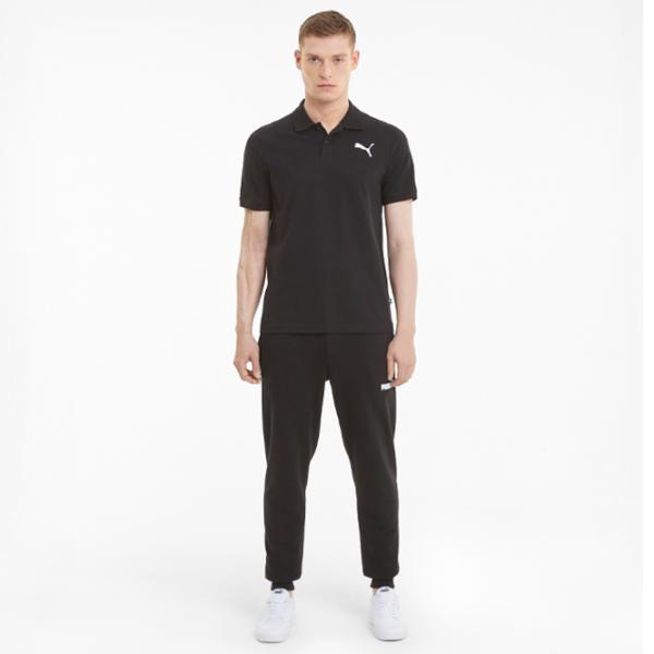 Футболка поло для мужчин Puma ESS Pique Черный photo 3