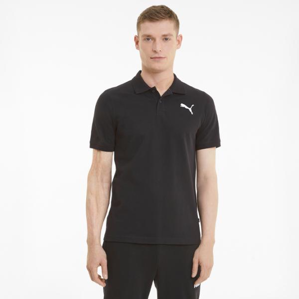 Футболка поло для мужчин Puma ESS Pique Черный photo 5