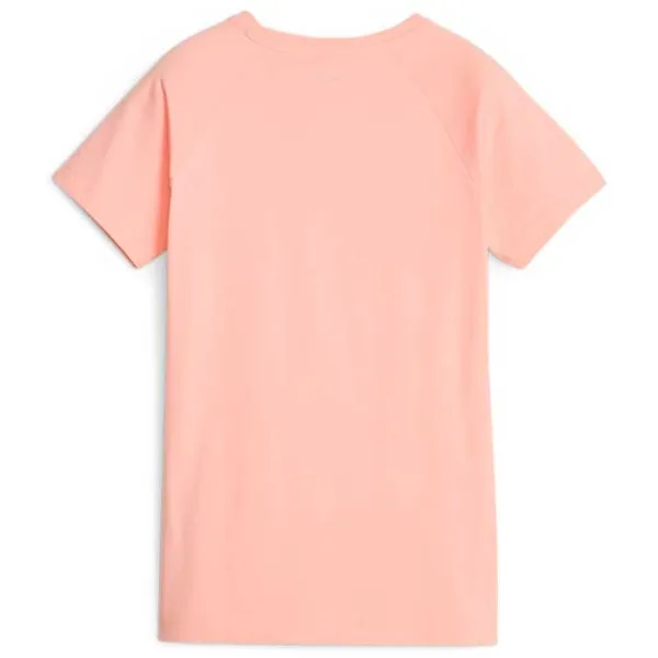 Tricou pentru femei Puma Motion Logo Tee Peach Smoothie 100% bumbac/ Peach photo 2
