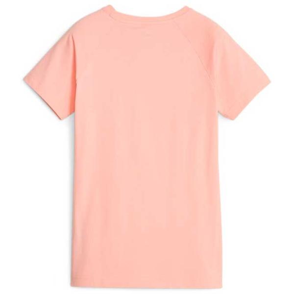 Tricou pentru femei Puma Motion Logo Tee Peach Smoothie 100% bumbac/ Peach photo 2
