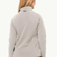 Hanorac pentru femei Jack Wolfskin Moonrise Fz W Toamnă - iarnă/ Beige photo 3