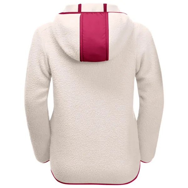 Hanorac pentru femei Jack Wolfskin Ice Curl Hood Jacket K Toamnă - iarnă/ Beige photo 2