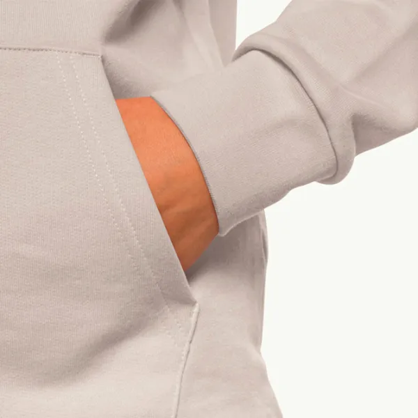 Толстовка для женщин Jack Wolfskin Essential Hoody W Бежевый photo 5