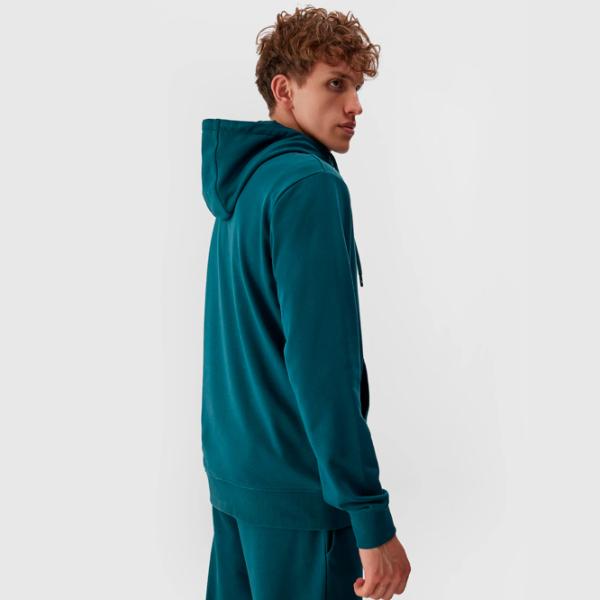 Hanorac pentru bărbați 4F 4FRAW23TSWSM1143 Drept/ Turquoise photo 5