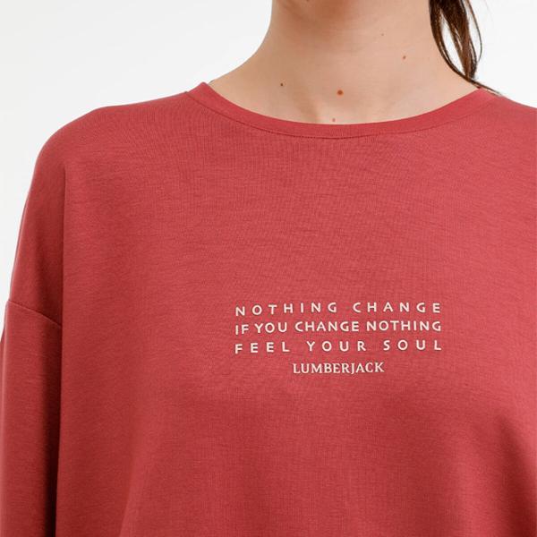 Hanorac pentru femei Lumberjack 3W WL CARLA-B 16 3PR Iarnă/ Bordo photo 4