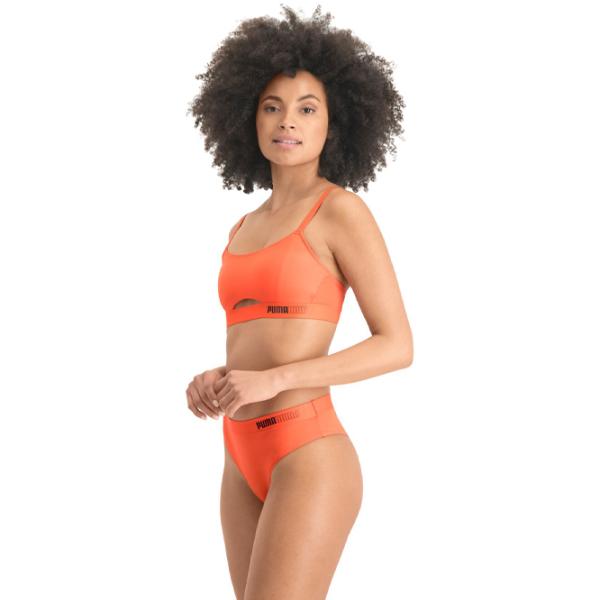 Sutien pentru femei Puma Padded Sporty Top 1P M/ Orange/ Top-bra photo 5