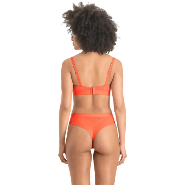 Sutien pentru femei Puma Padded Sporty Top 1P M/ Orange/ Top-bra photo 6