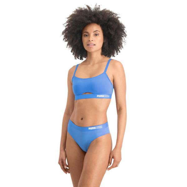Sutien pentru femei Puma Padded Sporty Top 1P L/ Blue/ Top-bra photo 5