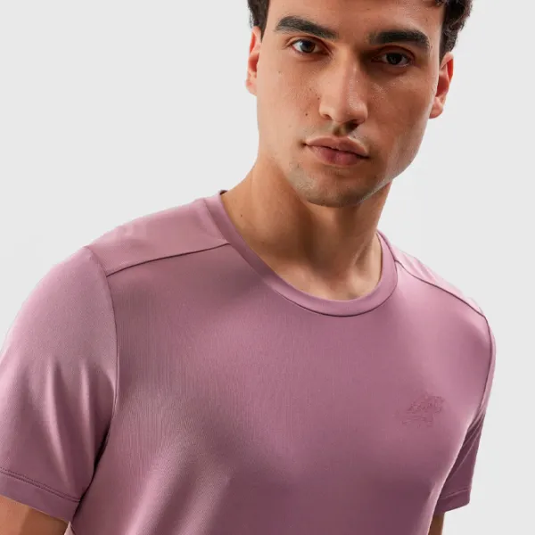 Футболка для мужчин 4F 4FRAW23TFTSM764-60S 88% полиэстер, 12% эластан/ Бургундия photo 4