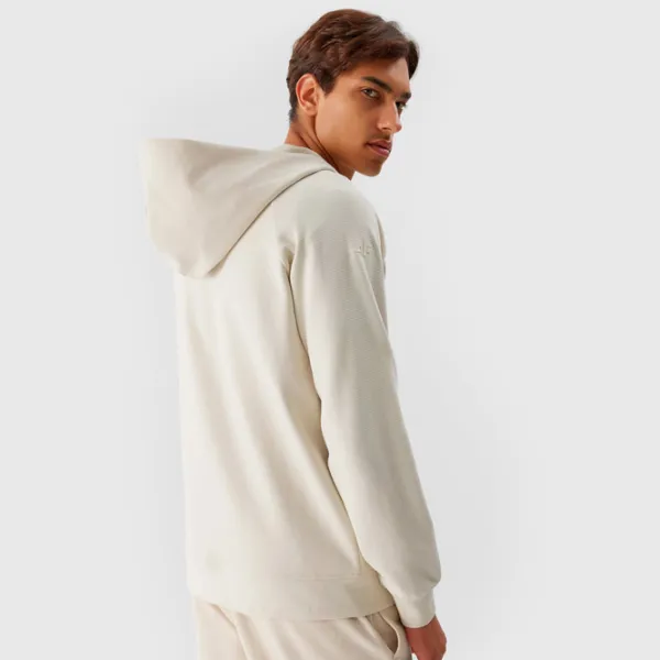 Hanorac pentru bărbați 4F 4FRAW23TSWSM1193 Drept/ Beige photo 5