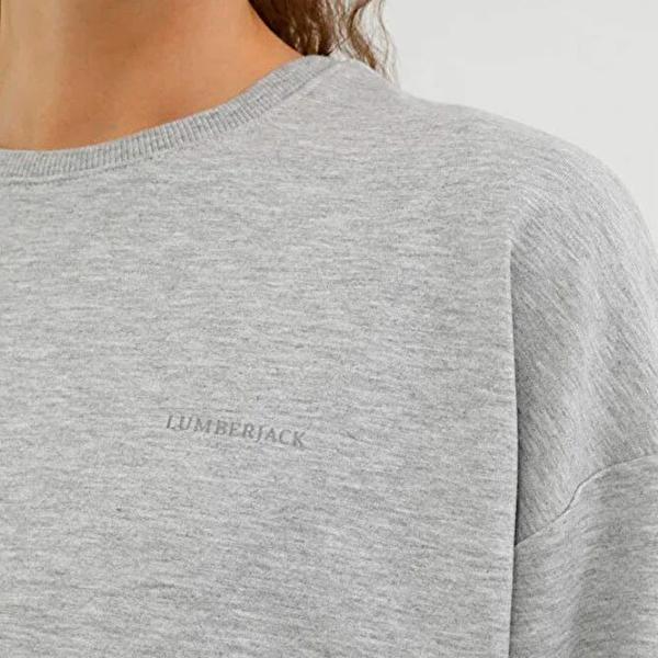 Толстовка для женщин Lumberjack 3W WB C NECK 16SN79 3PR Серый photo 3