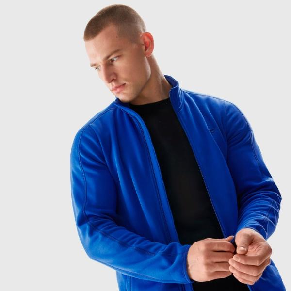 Hanorac pentru bărbați 4F 4FRAW23TFLEM206 Strâmt/ Blue photo 6