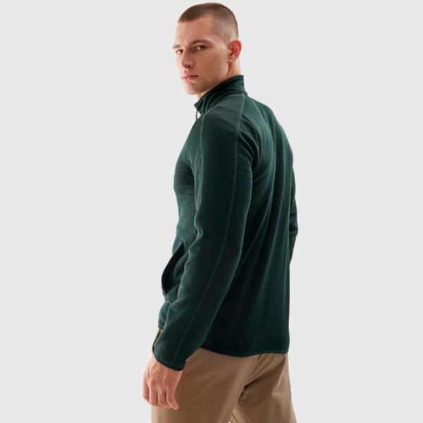Hanorac pentru bărbați 4F 4FRAW23TFLEM206 Strâmt/ Green photo 5