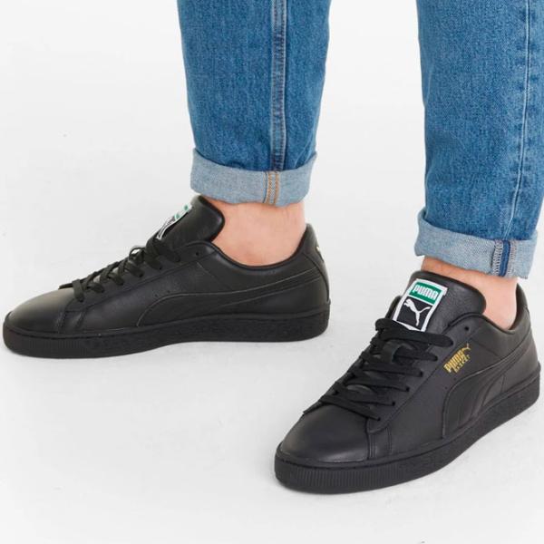 Ghete pentru bărbați Puma Basket Classic XXI 45 / Black photo 7